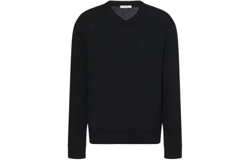 THE ROW Corbin Chevron-knit Jumper