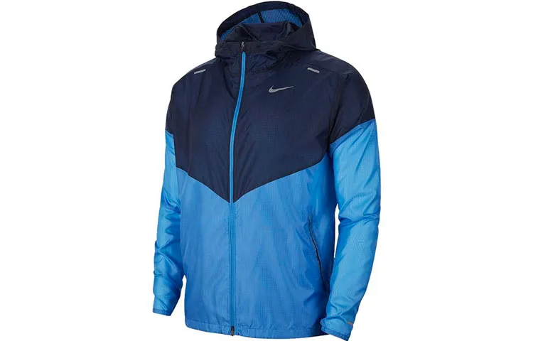 Nike Jackets Men's Blue Hooded Moderate Other