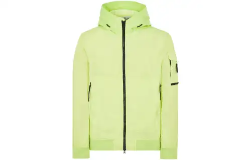 STONE ISLAND Jackets & Coats Men's Lemon Yellow