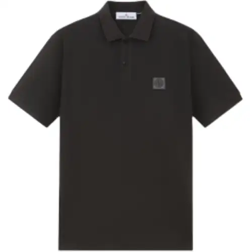 STONE ISLAND Polo Shirt Men's Dark Gray