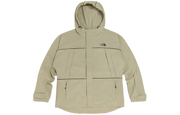 THE NORTH FACE Jackets Men's Khaki Hooded Moderate Other
