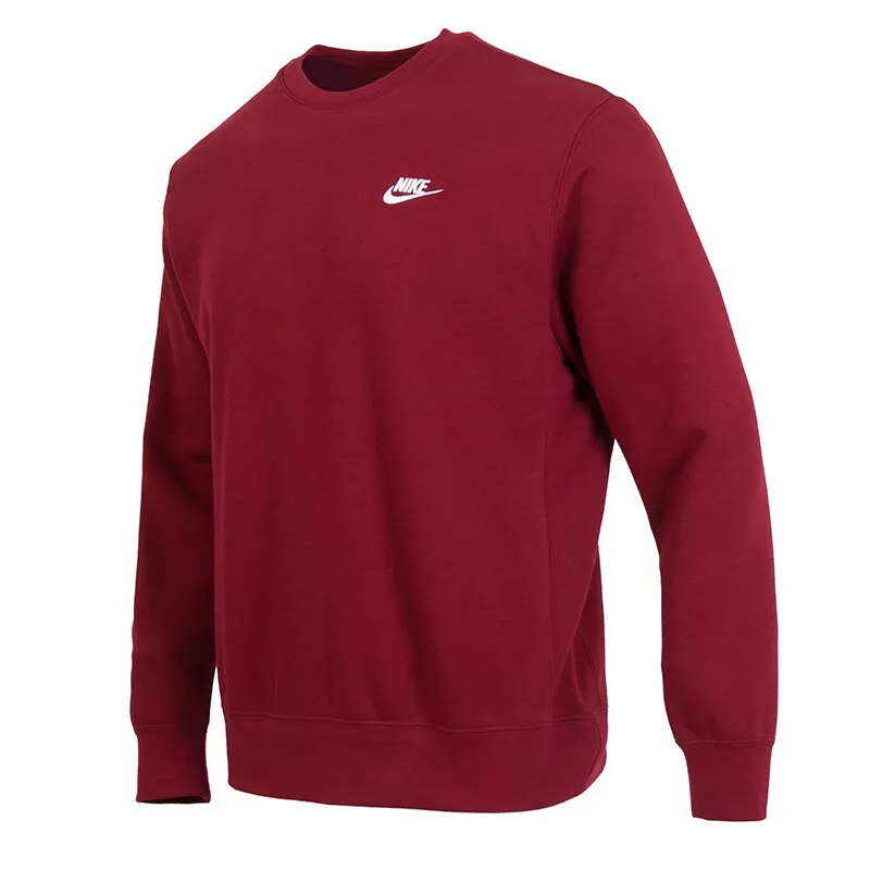 Nike Sweatshirts Men's Red Crew Neck Moderate Other
