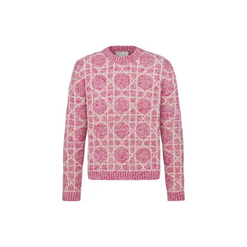 DIOR Long-Sleeved Round-Neck Sweater