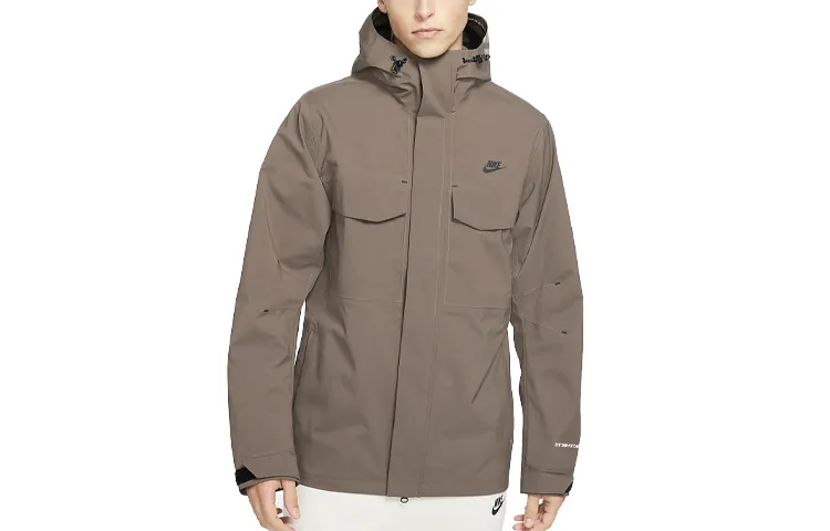 Nike logo hooded jacket