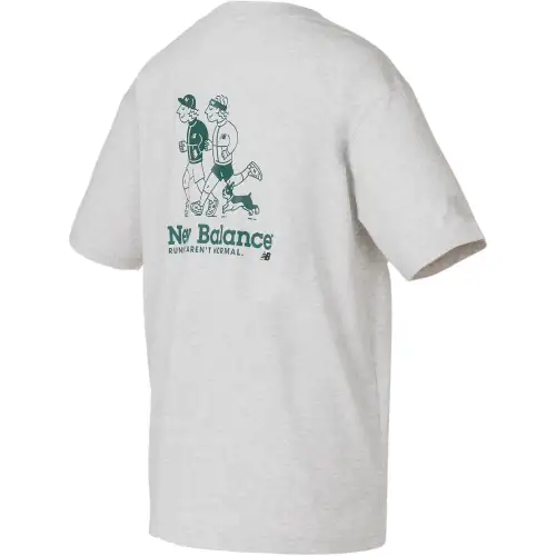 New Balance Running Duo T Shirt Men's Gray