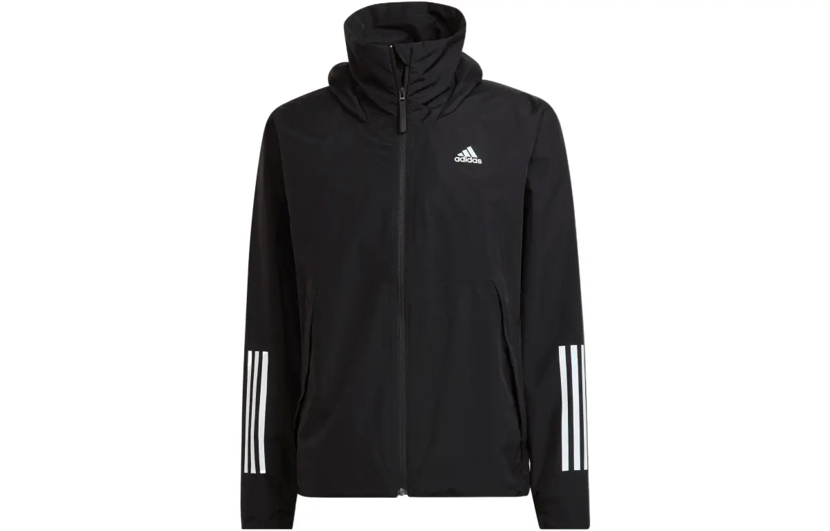 Adidas 3 Stripes Jacket Men's Black