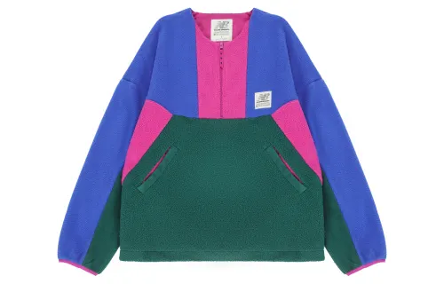 New Balance Salehe Bembury Jackets Unisex Green Crew Neck Moderate Other
