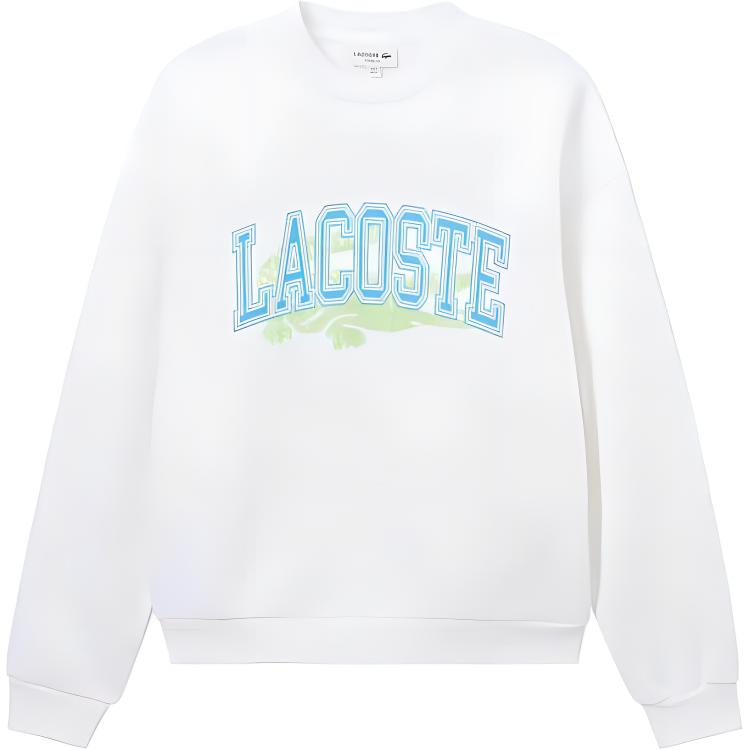 Мужское худи LACOSTE (белое)