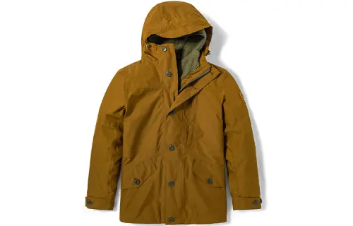 Timberland Jackets Men's Rubber Hooded Thickened Other