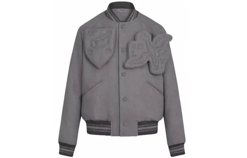 LOUIS VUITTON Jackets & Coats Men's Gray