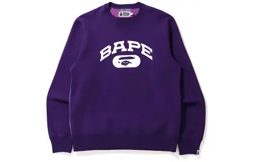 A BATHING APE Check Crewneck