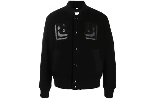 Burberry Wool Varsity Bomber