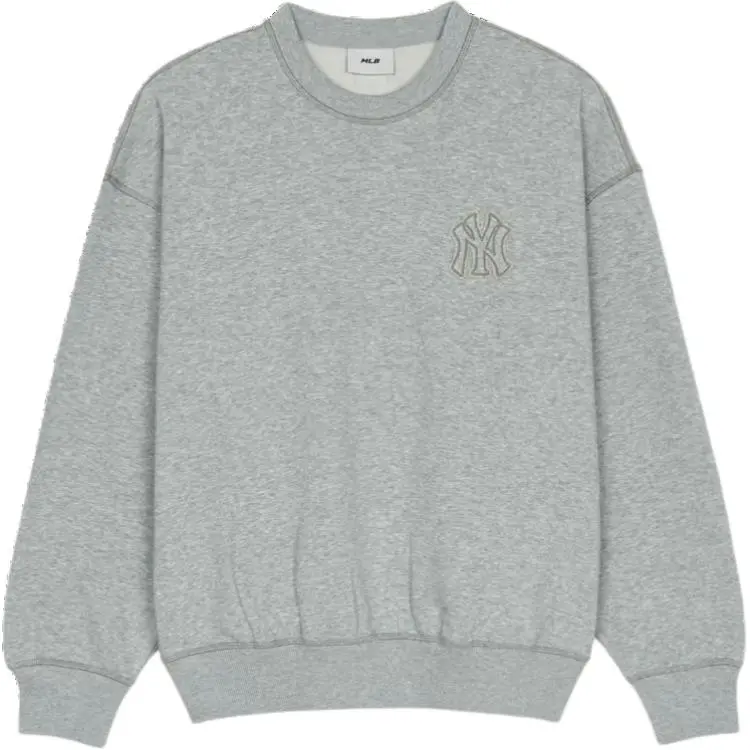 MLB Overfit New York Yankees Coopers Logo Mega Sweatshirt Unisex Gray