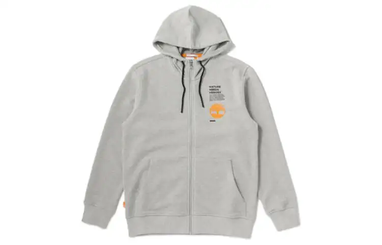Timberland Jackets Men's Gray Hooded Moderate Other
