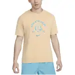 Nike Knitwear Men's Yellow Crew Neck Moderate Other