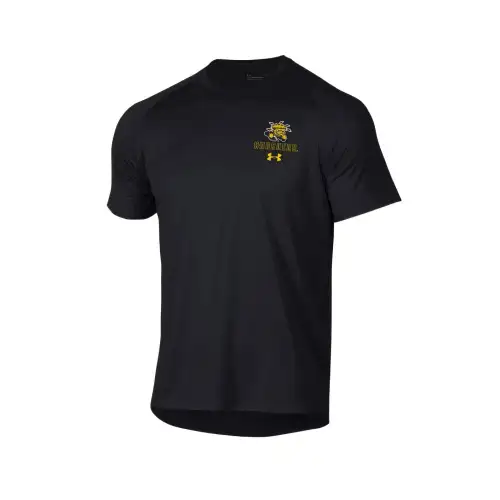 Under Armour TechCollegiate T Shirt Men's Black