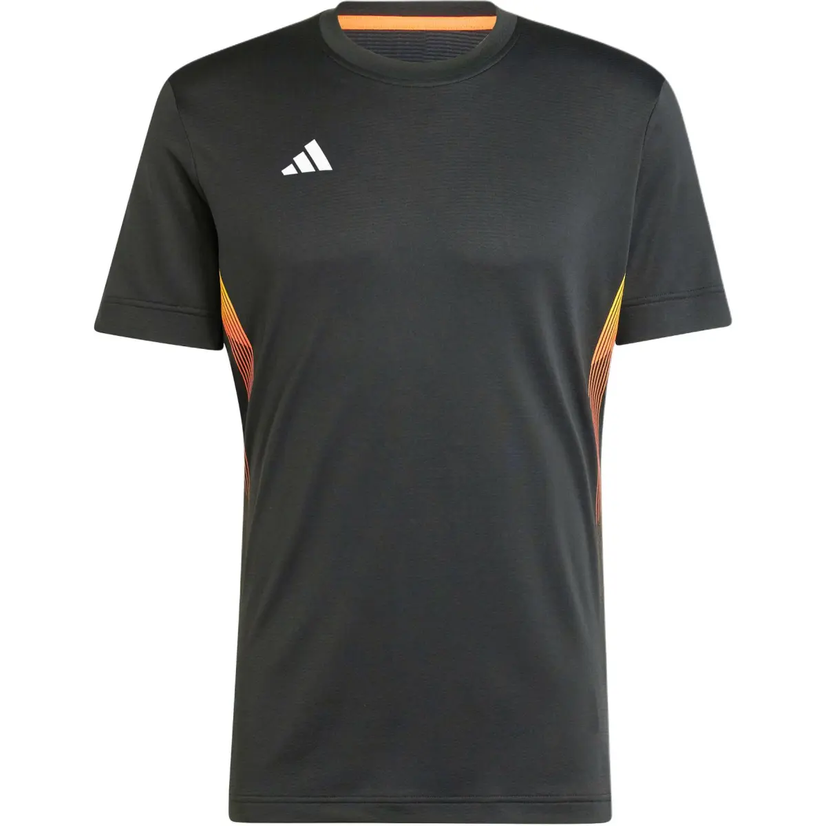 Adidas T-Shirts Men's Black Crew Neck Moderate