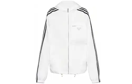 PRADA X Adidas Re Nylon Hooded Track Jacket