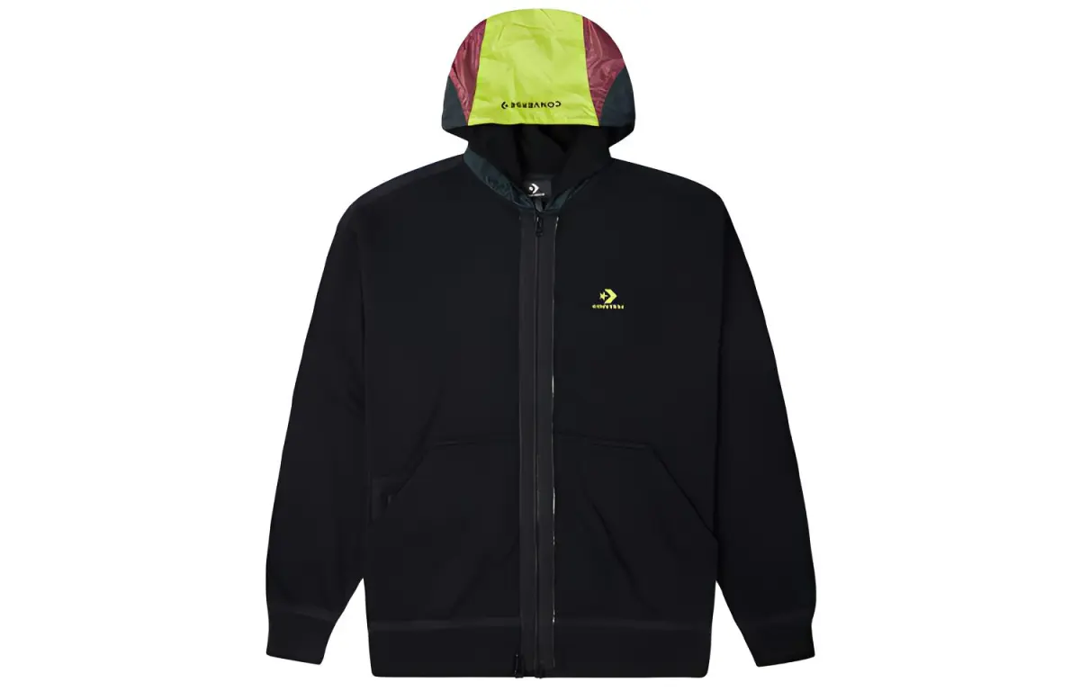 Converse Jackets Unisex Ink Black Hooded Moderate Other