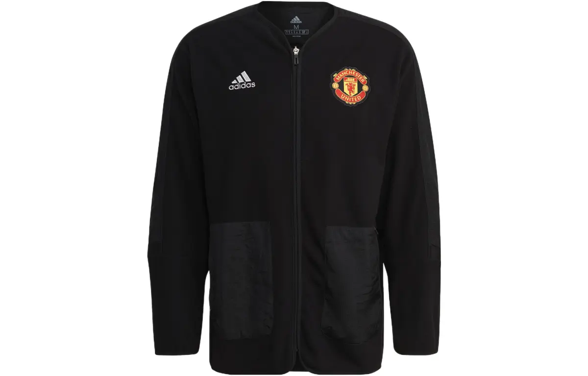 Adidas Manchester United Mufc Trv Mid La Jacket Men's Black