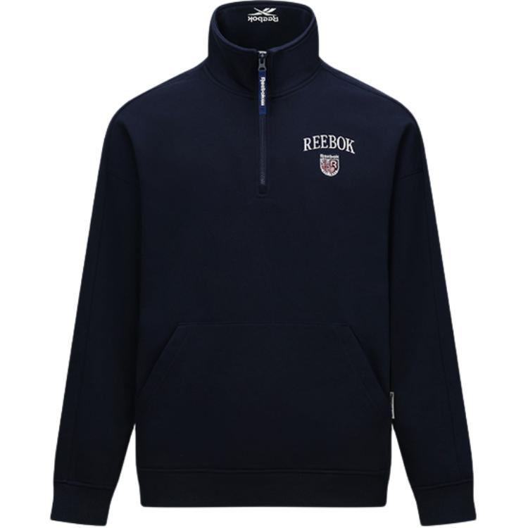 Толстовка Reebok С логотипом (синяя)