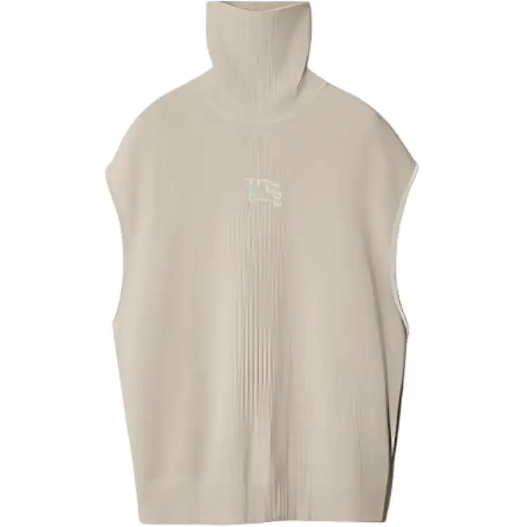 Burberry Tank Tops Men's Beige Turtleneck Moderate Other