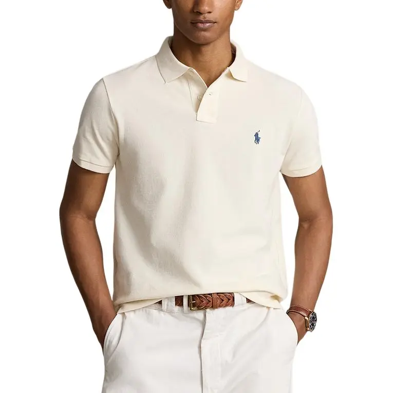 Polo Ralph Lauren FW24 Polo Shirt Men's Milk White