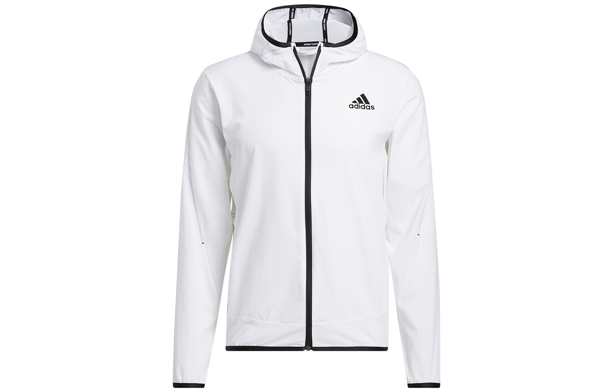 Мужская куртка adidas HEAT.RDY Jkt (белая)