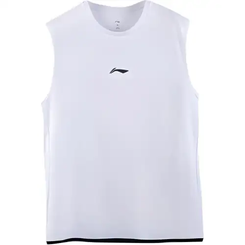 Li Ning Tank Top Men's Refreshing White