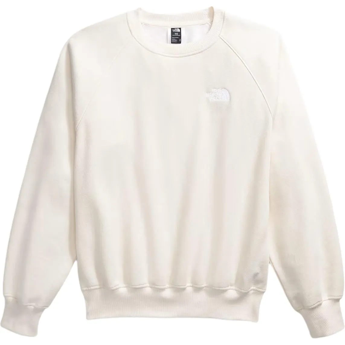 THE NORTH FACE Evolution Crew Sweatshirt Men's White Sand Dune