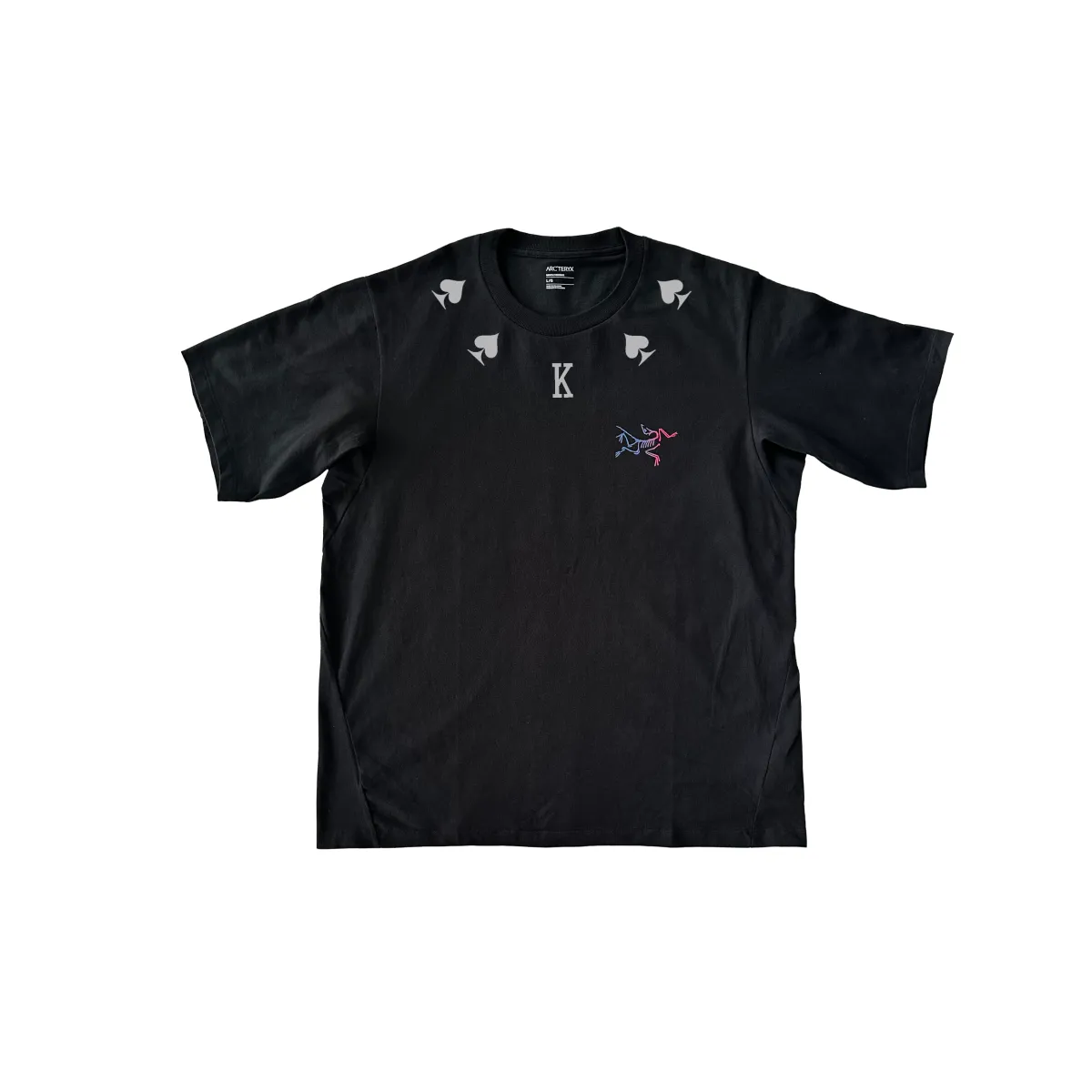 Arcteryx KRAGG T Shirt Unisex Black/Multi