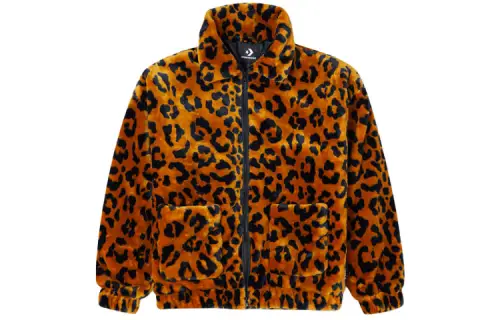 Converse Jackets Unisex Brown Stand Collar Moderate Other