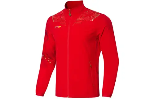 Li Ning Jackets Men's Red Stand Collar Moderate Other