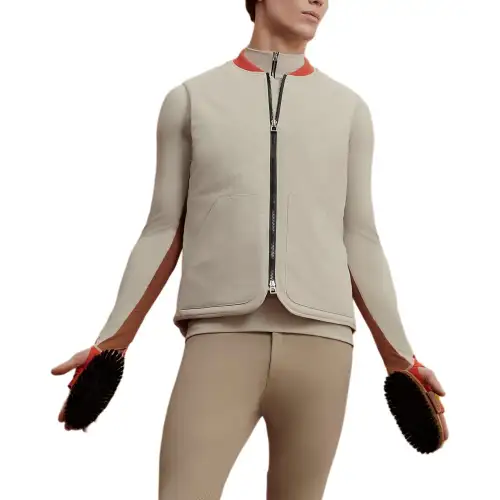 HERMES Tank Top Men's Asphalt Gray
