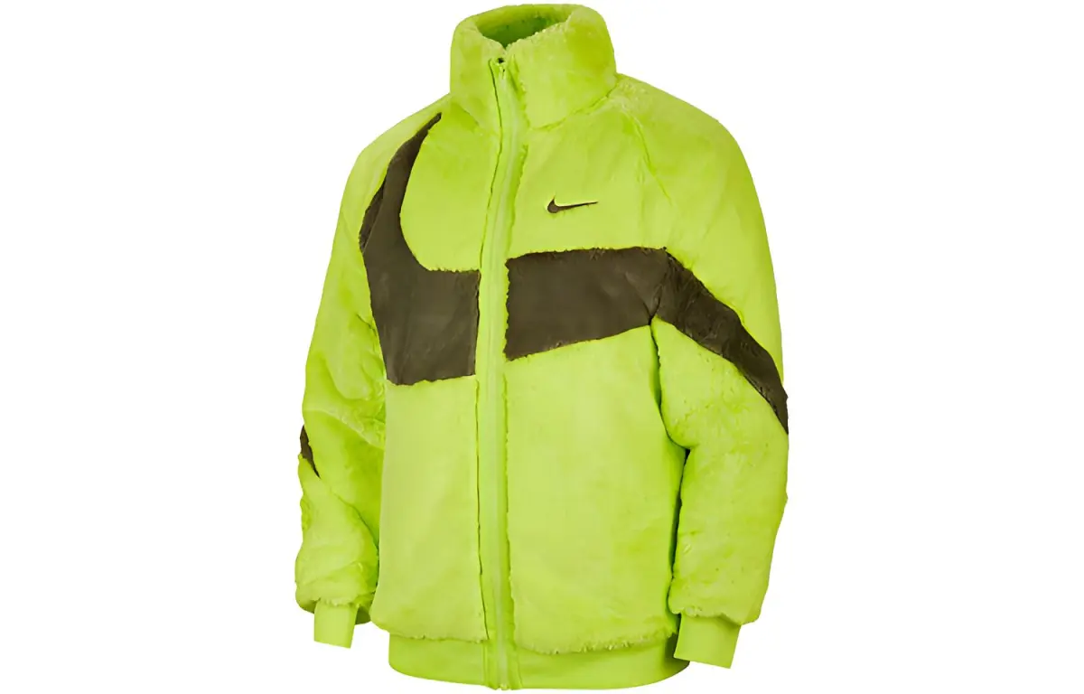 Nike Jackets Men's Green Stand Collar Moderate Other