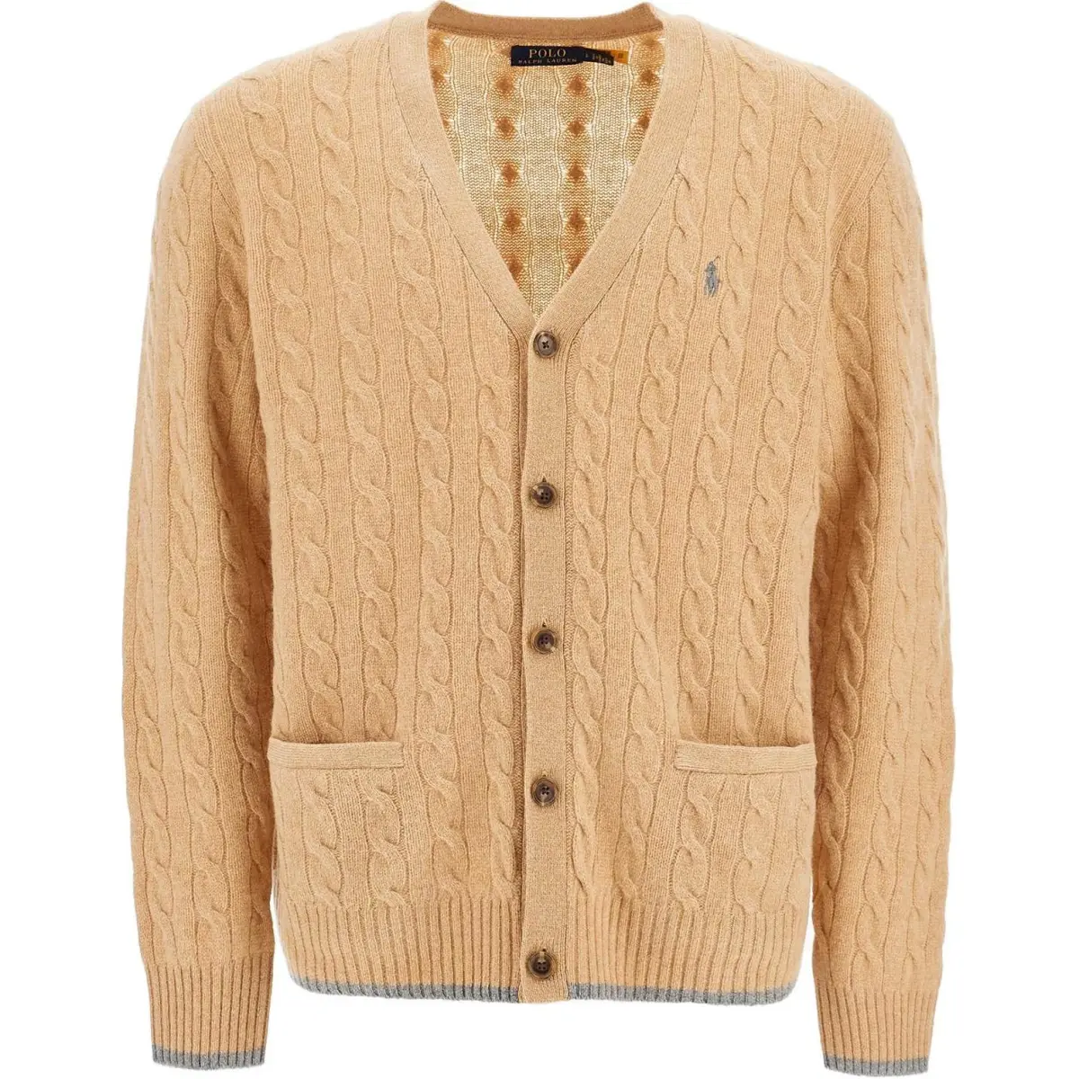 Polo Ralph Lauren Sweater Standard Men's Camel Mixed Color