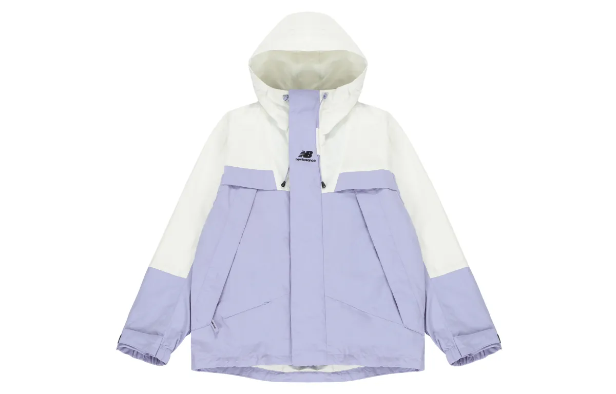 New Balance Jackets Unisex Purple Hooded Moderate Other