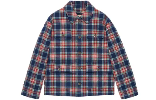 GUCCI Chinese New Year SS22 Jackets & Coats Men's Blue