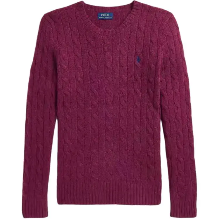 Polo Ralph Lauren FW24 Sweater Men's Plum