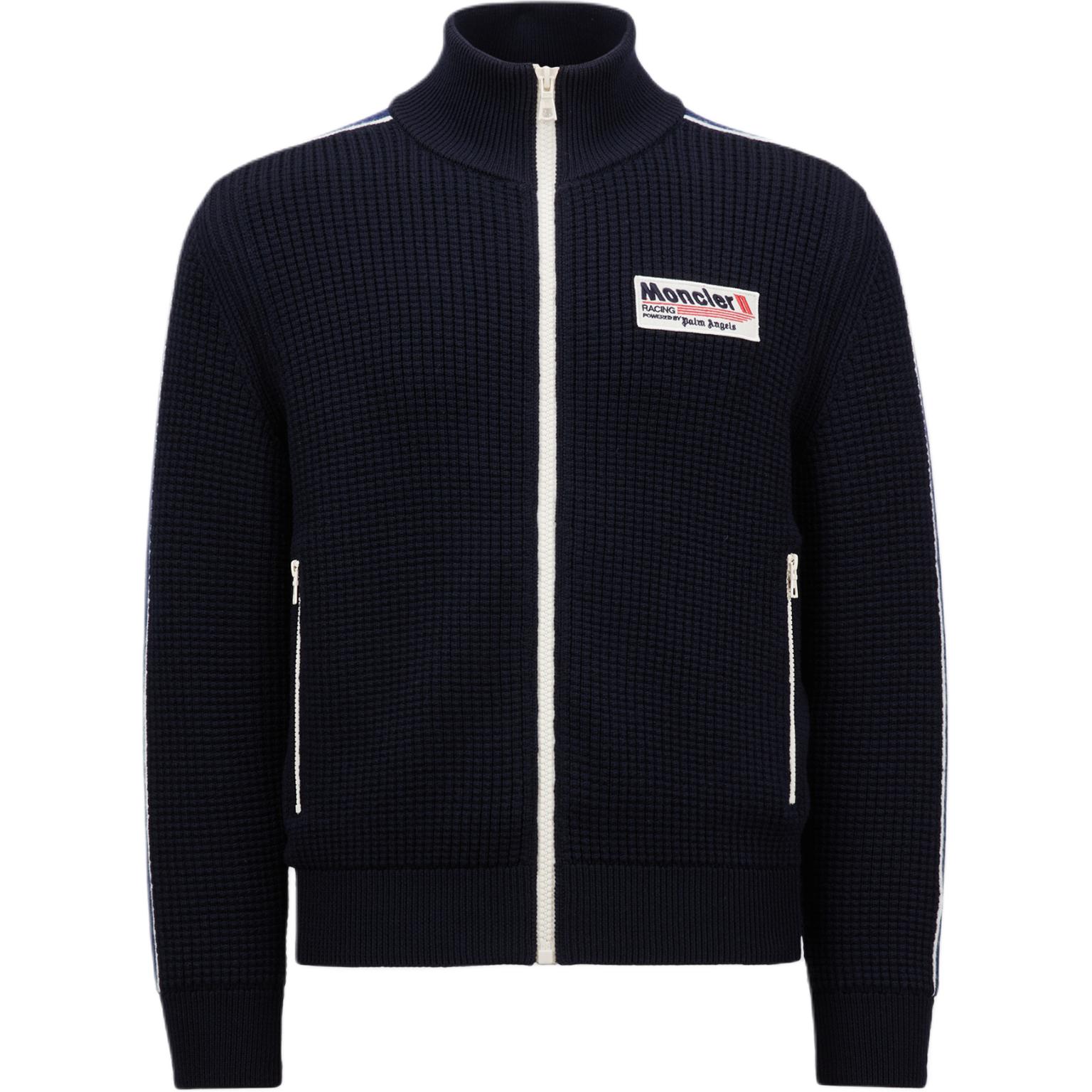 Кофта MONCLER GENIUS x PALM ANGELS (синяя)