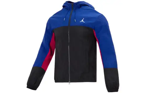 Jordan Jackets Men's Blue Hooded Moderate Other