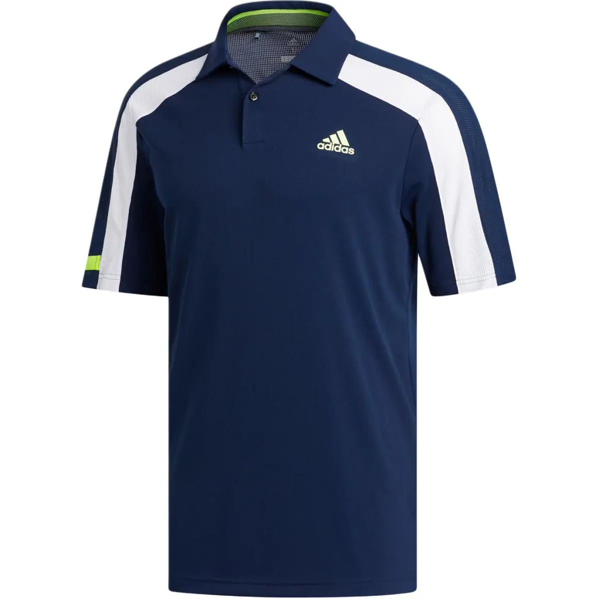 Adidas Polo Shirts Men's Blue Polo Collar Moderate