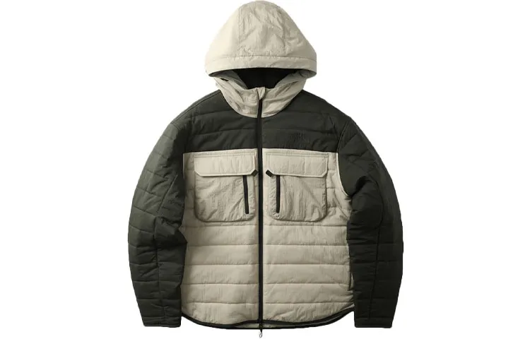 THE NORTH FACE Urban Exploration Jackets Men's Green Hooded (Non-detachable) Moderate Straight Fit