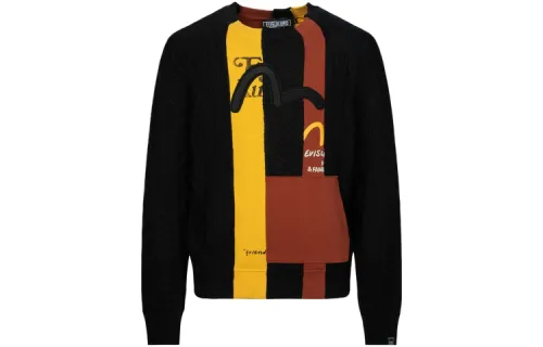 EVISU Knitwear Men's Multicolor Crew Neck Other