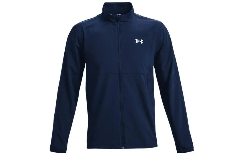 Under Armour Jackets Men's Dark Blue Stand Collar Moderate Other
