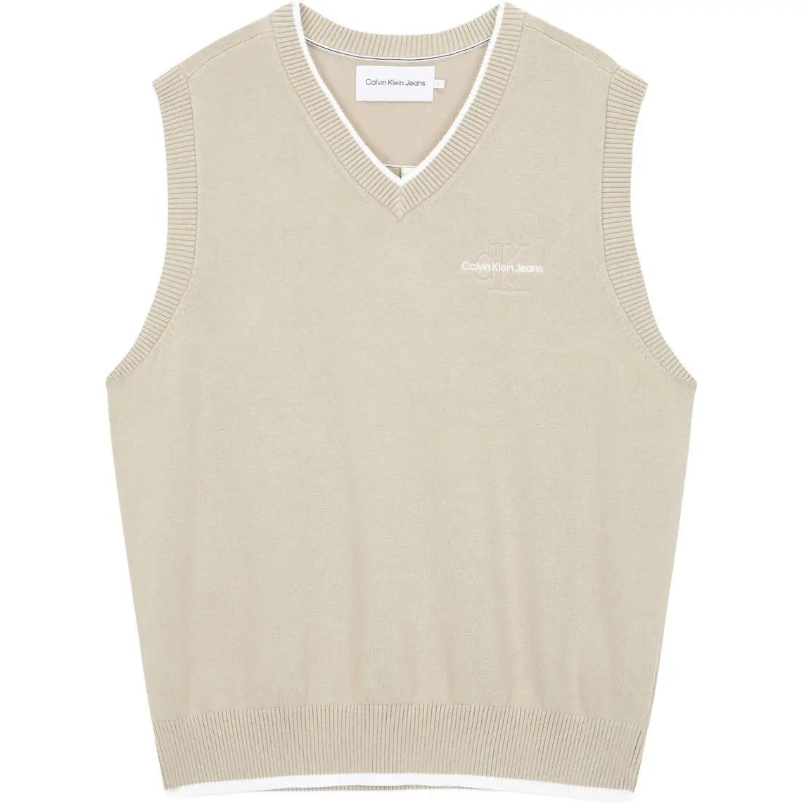 CALVIN KLEIN Knitwear Men's Beige