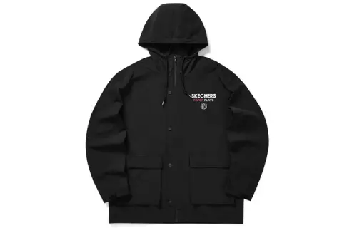 Skechers Jackets Men's Hooded Moderate Other