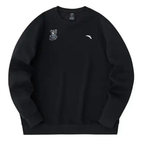 Anta Variety Training Collection Sweatshirt Men's Basic Black