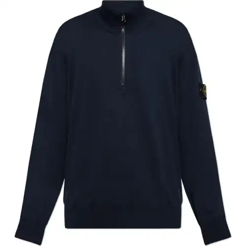 STONE ISLAND Compass Patch Knitted Jumper