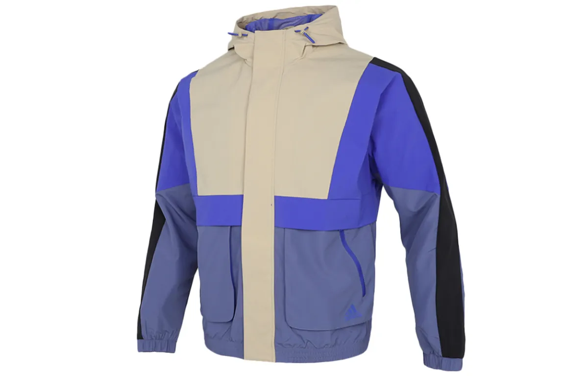 Adidas Jackets Men's Purple Hooded Moderate Other